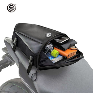 Borsa da viaggio per moto con sedile posteriore borsa zaino per moto impermeabile per moto bagaglio da sella con parapioggia - Product Image 2