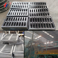 Couverture utilitaire Argelia Market Grille de ravin carrée en fonte ductile pour système de drainage Sécurité routière