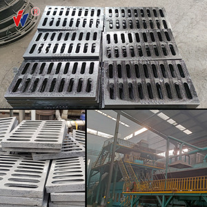 Couverture utilitaire Argelia Market <span class=keywords><strong>Grille</strong></span> de ravin carrée en fonte ductile pour système de drainage Sécurité routière - Product Image 6
