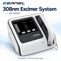Appareil de photothérapie excimer clinique KERNEL KN-5000C 308 nm pour le psoriasis et le vitiligo avec une pièce à main de traitement flexible