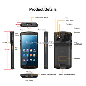 Pd57 4G Android 12 <span class=keywords><strong>PDA</strong></span> 4 + 64G gồ ghề IP65 5.7 inch máy quét máy tính di động để giao hàng vận chuyển kho hàng tồn kho bán lẻ - Product Image 6