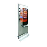 Smart 43 LCD Floor Stand Mirror Display para Fitness Yoga Sport Body Sensor Baño Señalización digital Aplicación de video Ascensores