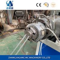 Ligne de machine d'extrusion de granulation de plastique SJ30 pour PP PE PET ABS 5-10 kg/h