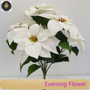 Decoración navideña <span class=keywords><strong>Flor</strong></span> <span class=keywords><strong>de</strong></span> <span class=keywords><strong>Pascua</strong></span> 50cm <span class=keywords><strong>Flor</strong></span> <span class=keywords><strong>de</strong></span> <span class=keywords><strong>Pascua</strong></span> <span class=keywords><strong>de</strong></span> terciopelo <span class=keywords><strong>artificial</strong></span> en <span class=keywords><strong>maceta</strong></span> - Product Image 6