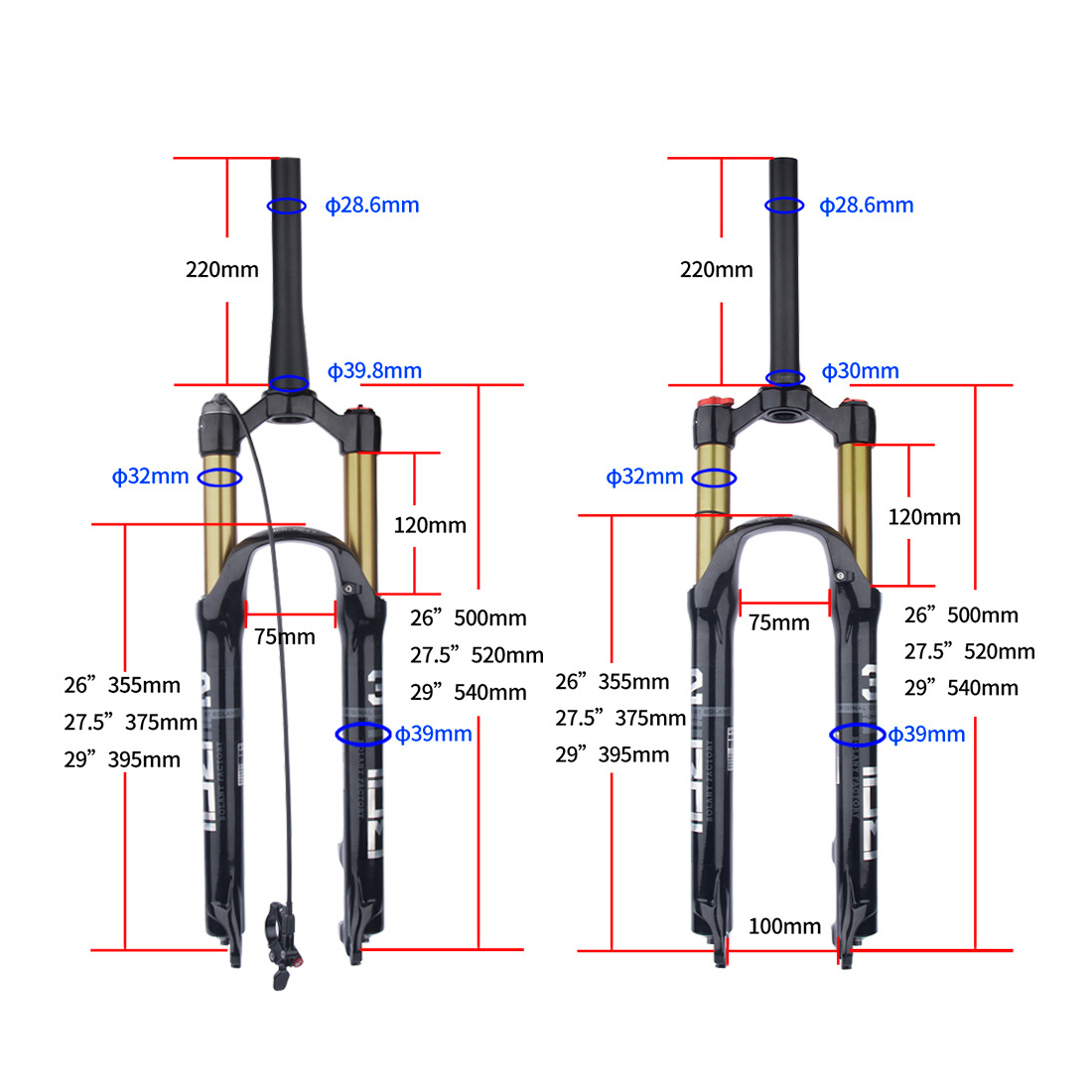 サンツアーのマグネシウムダウンヒルフォーク 26インチ サンツアーのマグネシウムダウンヒルフォーク 26インチ - メルカリ