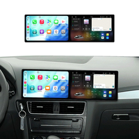 ZWNAV Double écran 9,1 pouces Carplay pour Audi Q5 2009-2017, multimédia GPS Navi WIFI, écran tactile, lecteur autoradio, Wirecarplay