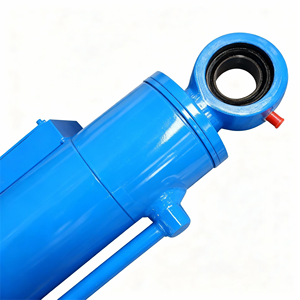 Vérin hydraulique à double effet pour travaux de construction lourds, doté d'un système de fixation par goupille traversante pour une mise en place et une connexion faciles - Product Image 3