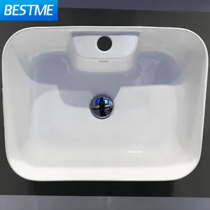 Sintered Stone Wall Mounted Marble Vanity Top Basin Artificial Wash Basin Cabinet Ceramic Bathroom Sink