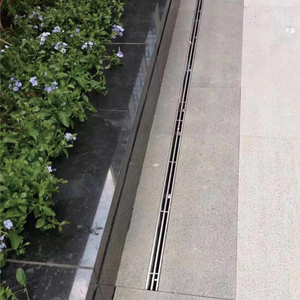 Gouttière de vidange d'eau en résine Système de vidange de tranchée Canal de drainage en résine polymère Fossé de drainage d'eau - Product Image 5