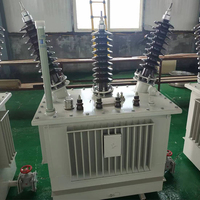 Transformateur de distribution d'énergie électrique immergé dans l'huile 20KV 50KVA 100KVA 150KVA 200KVA 250KVA 300KVA 400KVA 450KVA 500KVA