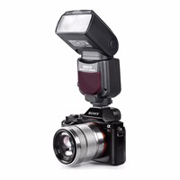 MEIKE MK-930 II LCD GN58 Speedlite Flash untuk Hotshoe MI Kompatibel dengan Model Kamera DSLR A7 A7R A7S A7 II A7R II