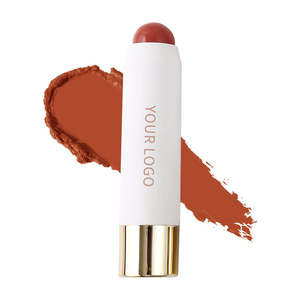 Stick de contour, de blush et de poudre mat, format voyage, écologique, artisanal, doré, végétalien, emballage personnalisé, sans cruauté envers les animaux - Product Image 6