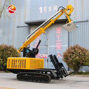 Hincadora Solar de Alta Resistencia para una Instalación Eficiente de Postes Fotovoltaicos en Suelo con Potencia Hidráulica Duradera - Product Image 5