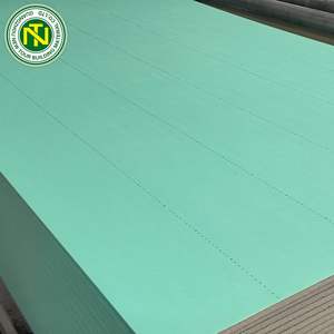 Prix bas ignifuge étanche à l'humidité taille régulière 1200*2400mm papier face plaque de plâtre panneau de gypse 9mm 12mm épaisseur - Product Image 4