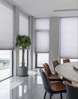 Cortinas Opacas de Panal de Abeja de 38 mm, Ecológicas y Duraderas