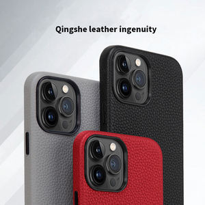 Funda de cuero Minibook para iPhone 17 16 Pro Max, estilo influencer, funda de media cubierta para iPhone 17 16 Pro Max - Product Image 4