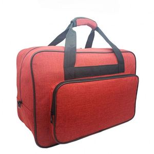 Échantillon gratuit : Sac de transport à roulettes avec bandoulière et poignées robustes, compatible avec les étuis de machine à coudre sur roulettes - Product Image 5