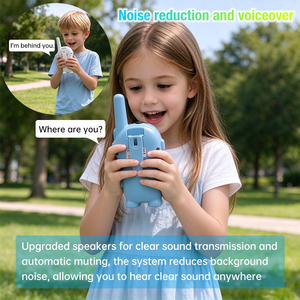 <span class=keywords><strong>Talkie</strong></span>-<span class=keywords><strong>walkie</strong></span> pour enfants, design exclusif moulé, nouveau modèle 2026, certifié FCC, haute qualité, 22 canaux, portée de 3 <span class=keywords><strong>km</strong></span> - Product Image 4