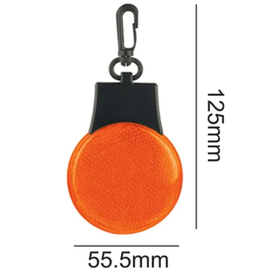 Klipsli Güvenlik Lambası, Gece Aktiviteleri için Süper Parlak LED, Çok Renkli Seçenekler 3 Işık Modu: Sabit, Yavaş/Hızlı Yanıp Sönme - Product Image 6