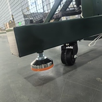 Système de filet de pickleball portable, poteaux de filet de pickleball robustes et professionnels pour une utilisation en extérieur et en intérieur