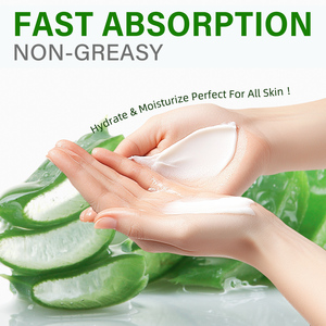 OEM ODM Productos de Belleza Cuidado Facial Nutritivo Hidratante Profundo Anti-envejecimiento Día y Noche Pure <span class=keywords><strong>Aloe</strong></span> <span class=keywords><strong>Vera</strong></span> + Vitamina <span class=keywords><strong>E</strong></span> Crema Facial - Product Image 2