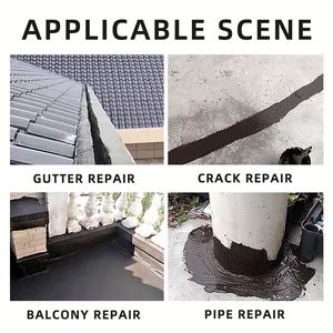 Revestimiento Impermeable de Asfalto Polimérico, Pintura a Prueba de Fugas para Techos, Paredes Interiores/Exteriores, Superficies de Hormigón, Puentes, Exteriores 5 - Product Image 4