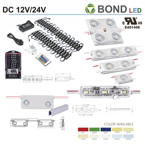Modulo <span class=keywords><strong>LED</strong></span> BOND, Prodotto di Punta, DC12V 24V 1.5w SMD2835 IP67 150LM 160 °   Modulo <span class=keywords><strong>LED</strong></span> con Angolo di Fascio Serie Incapsulamento per Light Box - Product Image 1