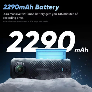 Insta360 X4 Action <b>Camera</b> 2290mah Battery 8k30fps Video 10m Waterproof Flowstate Stabilization Microsd <b>Night</b> <b>Vision</b> Stock Insta - Product Image 6