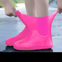Couvre-chaussures de randonnée imperméables portables, résistants à l'usure, en caoutchouc pour adultes, toutes saisons, pour l'extérieur (non résistants à la neige)