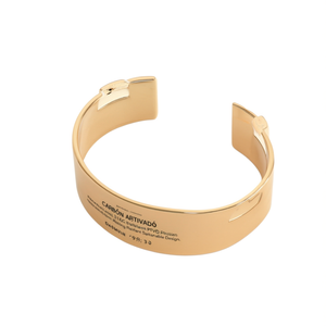 กำไลข้อมือแฟชั่น สแตนเลสสตีล 316L ชุบทอง PVD ทนทาน ดีไซน์ยั่งยืน - Product Image 2
