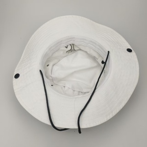 Chapeau seau en coton avec logo brodé Chapeau seau unisexe à large bord personnalisé <span class=keywords><strong>de</strong></span> haute qualité Pêcheur <span class=keywords><strong>de</strong></span> couleur unie pour femmes et hommes - Product Image 6
