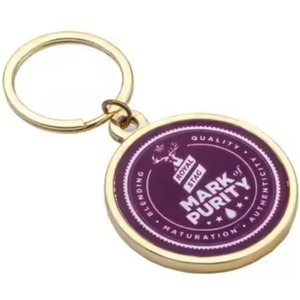 Llavero de metal hecho a mano de estilo vintage de alta calidad para gestión de llaves de oficina o vehículo disponible para cantidades a granel - Product Image 4