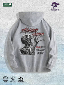 Sudadera con Capucha Gráfica <span class=keywords><strong>Antihero</strong></span> Stunned Studio, 100% Algodón, Almacén de EE. UU., 7 Colores - Product Image 2