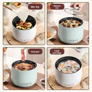 Olla <span class=keywords><strong>Arrocera</strong></span> Eléctrica Mini Multifunción 450W con Placa Calefactora, para Hogar y Dormitorio, de Bajo Consumo, para Cocinar <span class=keywords><strong>al</strong></span> <span class=keywords><strong>Vapor</strong></span> y Hervir - Product Image 4