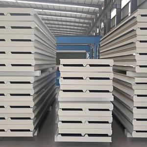 Panneaux sandwich en acier galvanisé, panneaux isolés EPS/PIR/<span class=keywords><strong>laine</strong></span> <span class=keywords><strong>de</strong></span> roche/<span class=keywords><strong>laine</strong></span> <span class=keywords><strong>de</strong></span> <span class=keywords><strong>verre</strong></span>, panneaux <span class=keywords><strong>de</strong></span> toiture - Product Image 2