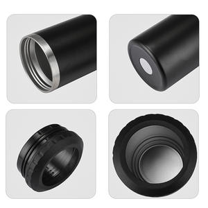 Stainless Steel Tumbler 16Oz Insulated Double Lid Straight Cup For <b>Travel</b> Outdoor Use - Product Image 3