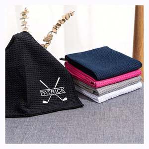 Toallas de Golf Personalizadas con Logotipo, Toalla de Golf de Microfibra con Imán, Recuerdos para Amantes del Golf - Product Image 3