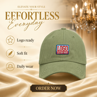 Gorra de Béisbol de 6 Paneles con Logotipo Personalizado Bordado en Algodón 100% de Alta Calidad al por Mayor para Hombres y Mujeres, para Deportes al Aire Libre