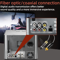 Ev Kullanımı için Hifi Tüp Stereo Güç Amplifikatörleri, Yüksek Kalite Seviyesi, TB Kayıpsız Fiber Koaksiyel Desteği