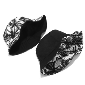 Sommer Casual Style Reversible Custom Logo All Over Print Bestickte Baumwolle Fisherman Bucket Hat mit Private Brand Label - Product Image 5