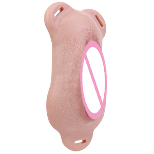 FAAK Real MTF Silicone Male Crossdressing Underwear Ultra Lifelike Hairy Simulated Vagina Panties Insertable Clitoris for Men - Product Image 3