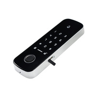 Kit de Cerradura de Puerta Inalámbrica con Huella Dactilar, Sistema de Control de Acceso por Aplicación, Controlador de Acceso con Teclado RFID de 13.56MHZ sin Llave