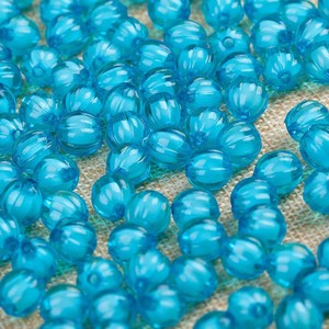 Acrylic Pumpkin Shaped <b>Beads</b> 8mm Loose <b>Beads</b> For Jewelry Making DIY Handmade Crafting Material Bulk Wholesale - Product Image 2