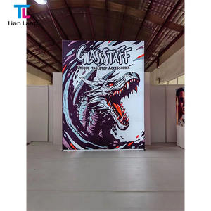 Cabina de feria comercial emergente SEG de tamaño personalizado TianLang Modular portátil con tela de tensión para ferias comerciales - Product Image 1