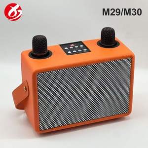 Système Home Cinéma sans fil étanche en bois avec 2 micros, haut-parleur 5.3, basses profondes, idéal pour les fêtes en extérieur, prêt pour le karaoké, vente en gros - Product Image 1