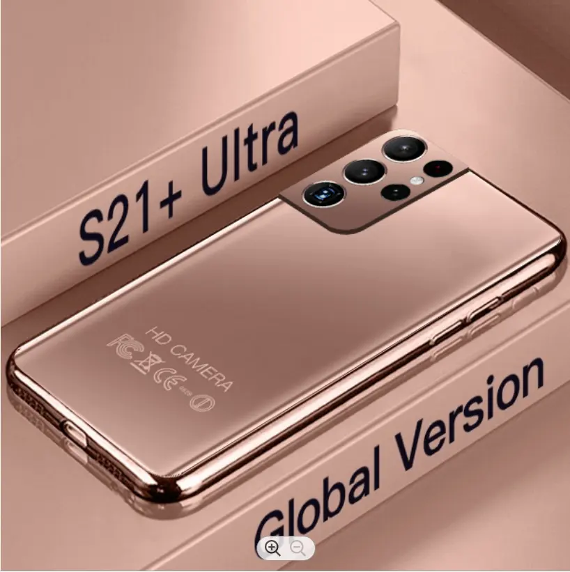 2022 nuevo Original S21 Ultra Smartphone cara Android 16GB + 512GB 16mp + 32mp teléfonos móviles desbloqueados Pantalla Completa teléfonos móviles