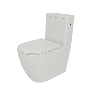 WC moderne deux pièces abordable avec siège, système <span class=keywords><strong>de</strong></span> chasse d'eau puissant à alimentation par gravité, ensemble réservoir et cuvette standard pour <span class=keywords><strong>salle</strong></span> <span class=keywords><strong>de</strong></span> <span class=keywords><strong>bain</strong></span> domestique - Product Image 6