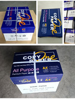 Papier Copie Blanc Naturel Format A4 (8,5x11) 100% Pâte de Bois Vierge 70g/m² 80g/m² 500 Feuilles/Rame pour Vente en Gros