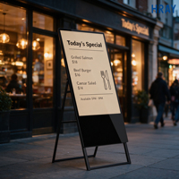 Pantalla Digital LCD de 32 Pulgadas con Soporte de Pie HRAY, Táctil Capacitiva Opcional para Publicidad en Centros Comerciales, Suministro Personalizado OEM/ODM