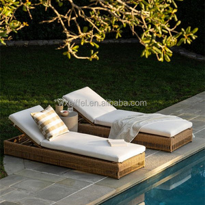 Beach Comfort Resort Loisirs Hôtel Jardin Bois <span class=keywords><strong>de</strong></span> teck PLUS DESIGN Chaise <span class=keywords><strong>de</strong></span> <span class=keywords><strong>piscine</strong></span> Chaise longue extérieure Chaise longue - Product Image 4